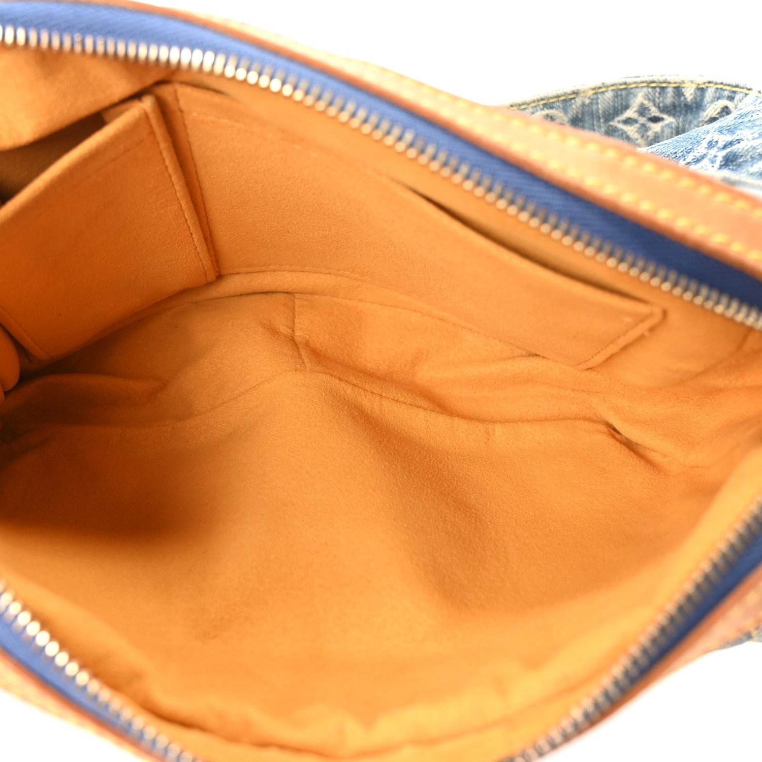 Louis Vuitton Monogram Denim Bum Bag Blue 5 of 9