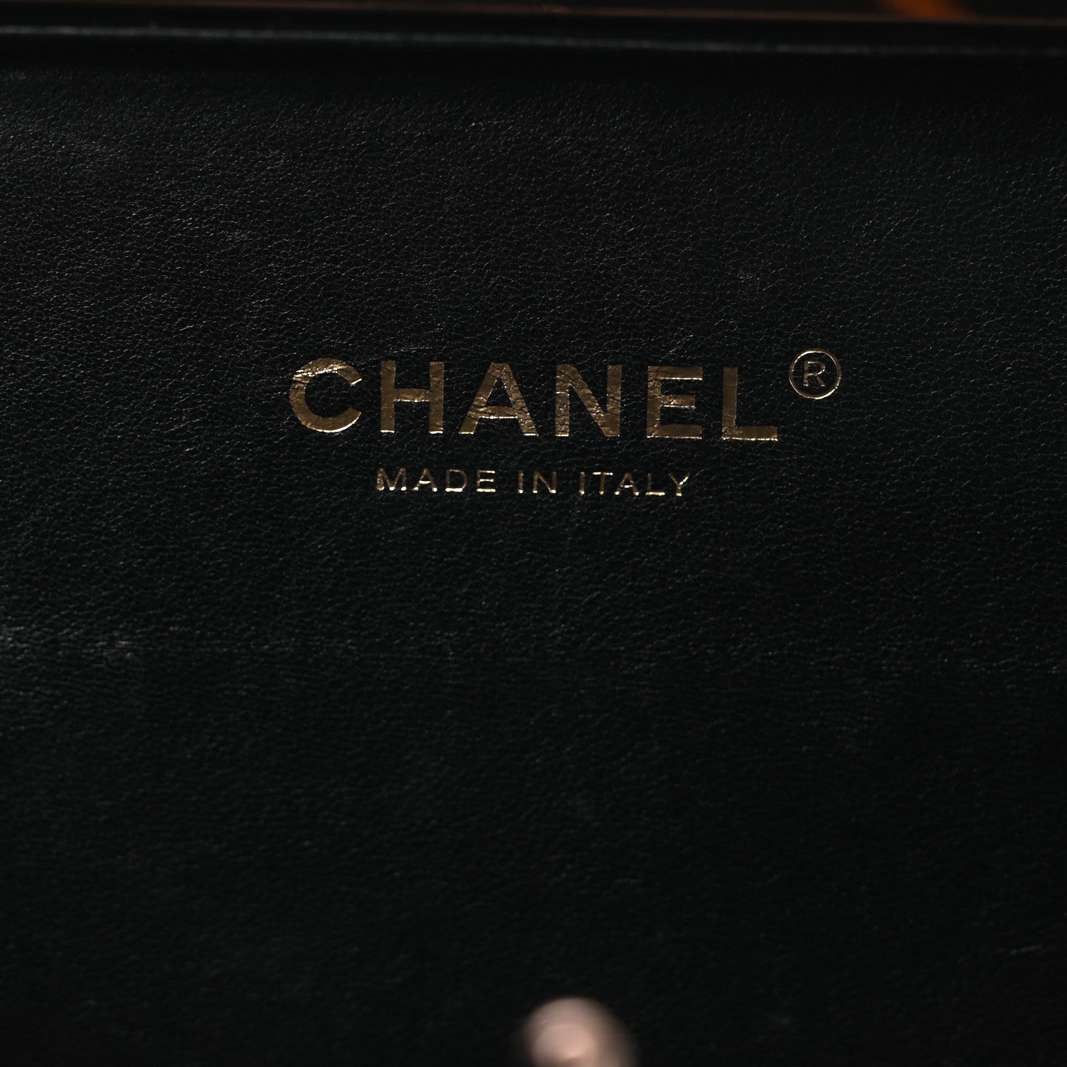 Chanel Plexiglass Crystal CC Minaudiere Clutch Black Copper 5 of 11
