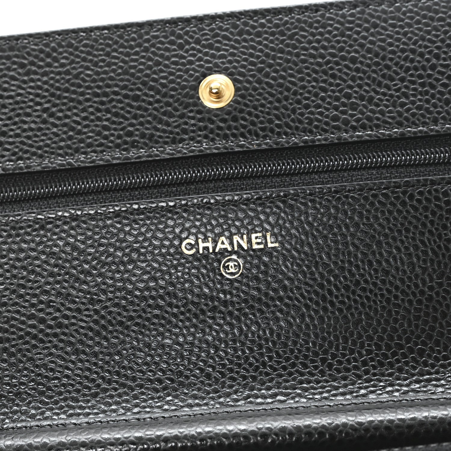 Chanel Caviar Quilted Wallet On Chain WOC Black 6 of 11