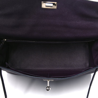 Hermes Togo Kelly Retourne 35 Raisin 5 of 20