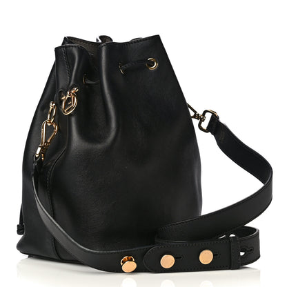 Fendi Vitello Grace Matte F is Fendi Grande Mon Tresor Bucket Bag Black 2 of 13