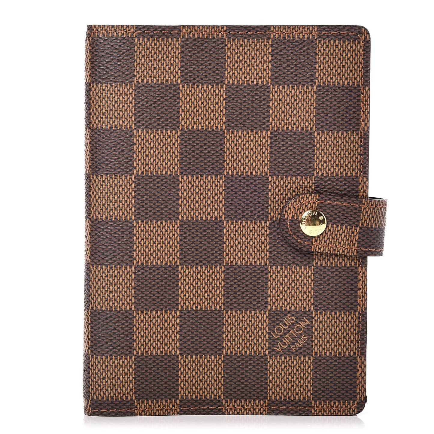 Damier Ebene Small Ring Agenda Cover