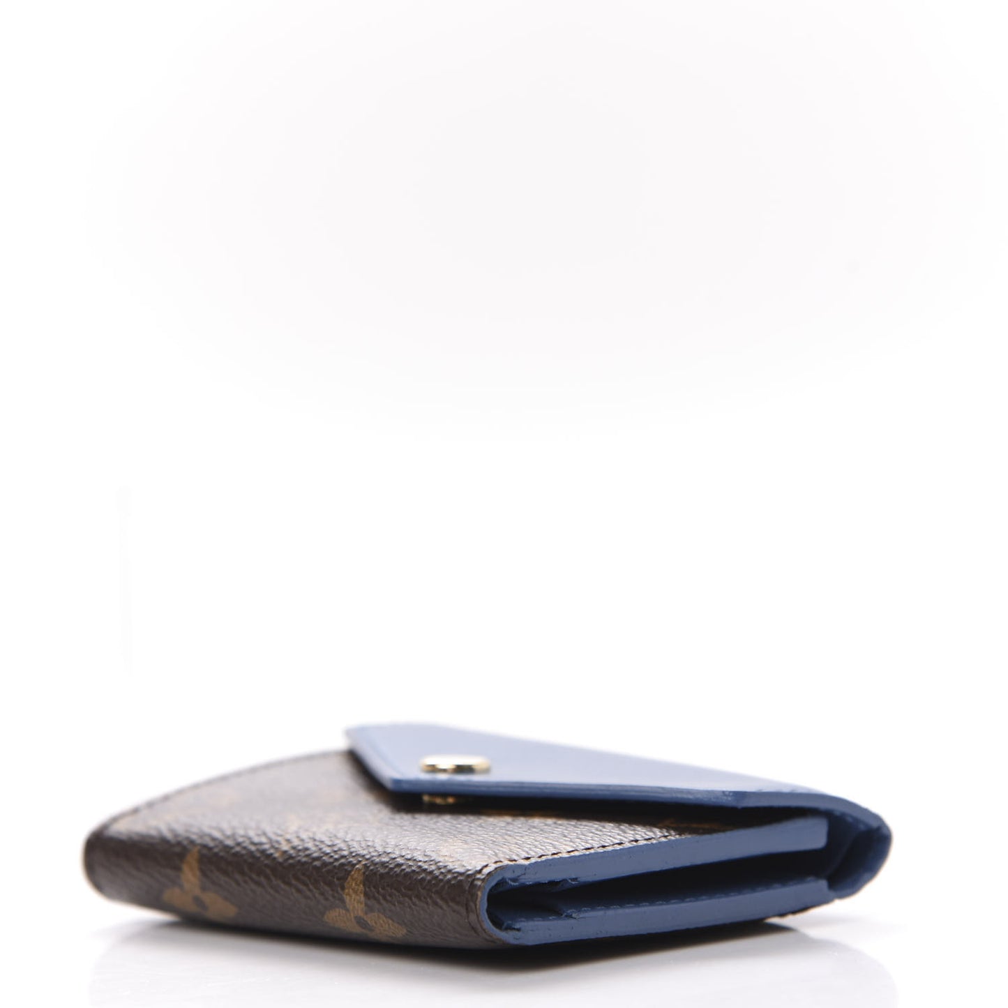 Monogram Zoe Wallet Blue Jean