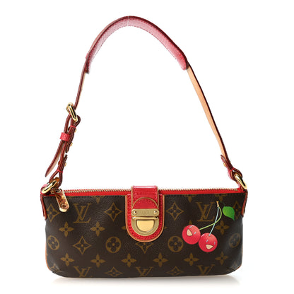 Louis Vuitton Lizard Monogram Cerises Pochette 1 of 9