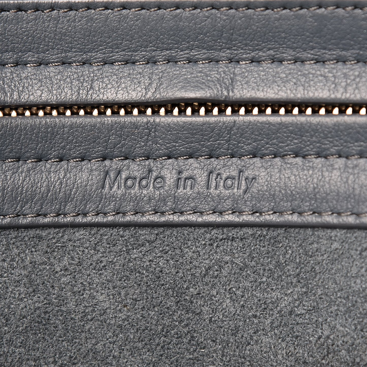 Supple Calfskin Medium Phantom Luggage Slate Blue