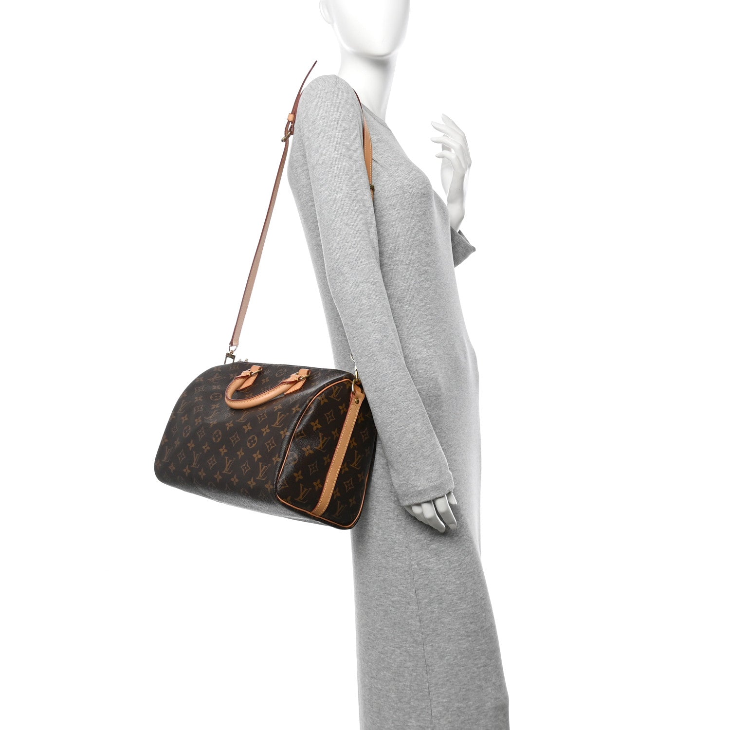 Louis Vuitton Monogram Speedy Bandouliere 30 2 of 10