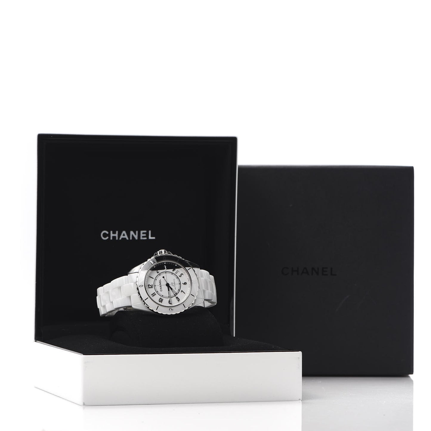 Stainless Steel Ceramic 38mm J12 Paradoxe Automatic Watch White