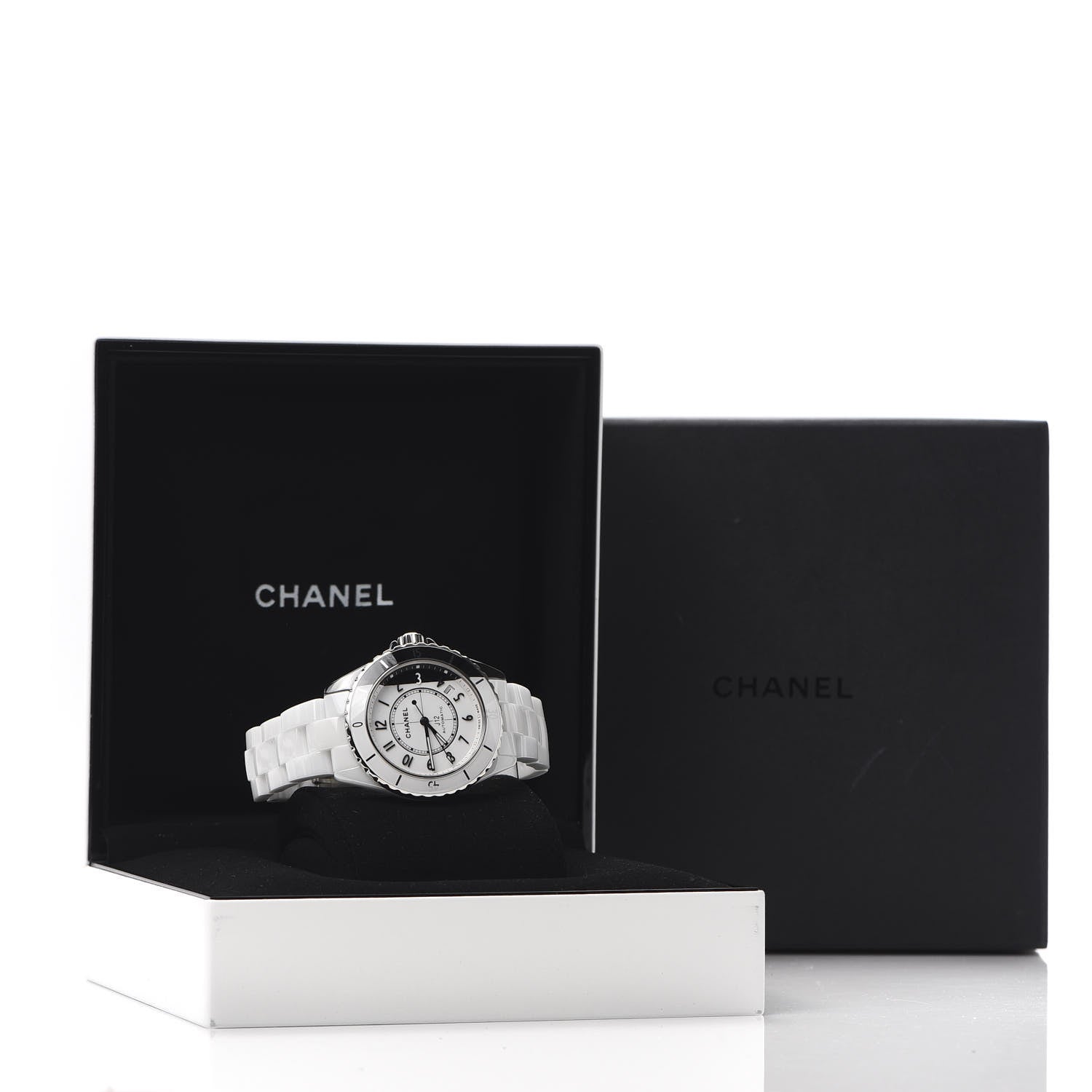 Chanel Stainless Steel Ceramic 38mm J12 Paradoxe Automatic Watch White 7 of 7