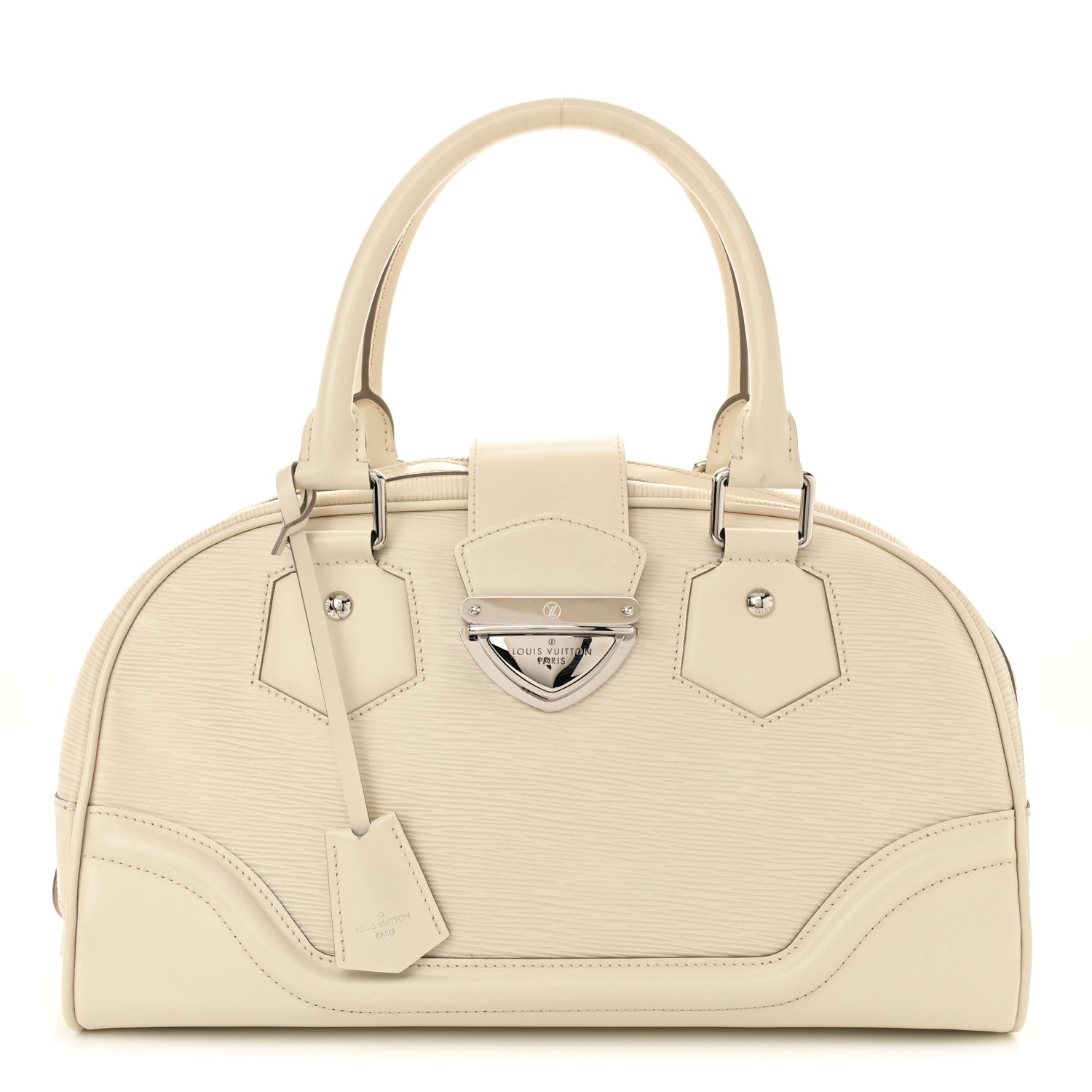Louis Vuitton Epi Bowling Montaigne GM Ivory 1 of 12