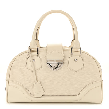 Louis Vuitton Epi Bowling Montaigne GM Ivory 1 of 12