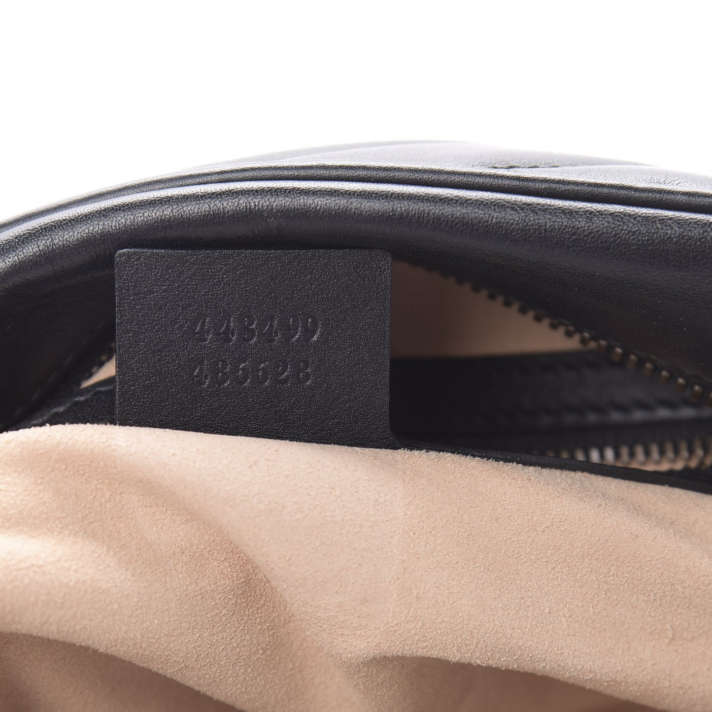 Calfskin Matelasse Medium GG Marmont Chain Shoulder Bag Black