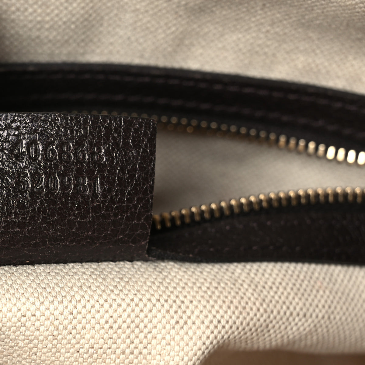 Gucci Monogram Vintage Web Medium Webby Bee Boston Dark Brown 7 of 13