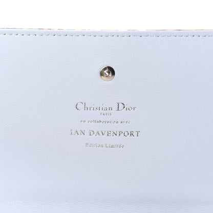 Christian Dior X Ian Davenport Patent Lady Dior Rendezvous Chain Wallet Multicolor 8 of 10