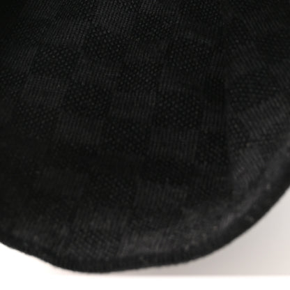 Louis Vuitton Wool Bonnet Petit Damier Beanie Hat Black 7 of 10