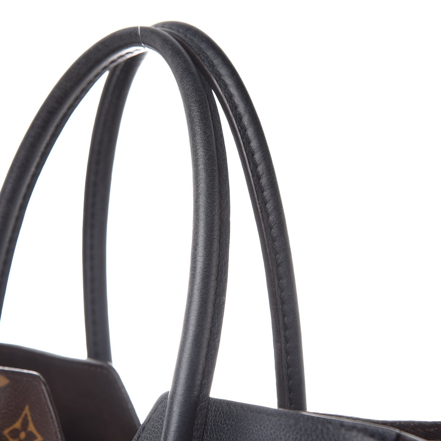 Calfskin Monogram Kimono Tote PM Black