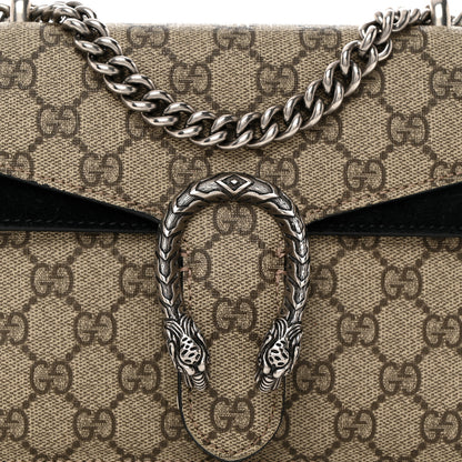 Gucci GG Supreme Monogram Mini Dionysus Shoulder Bag Black 8 of 10