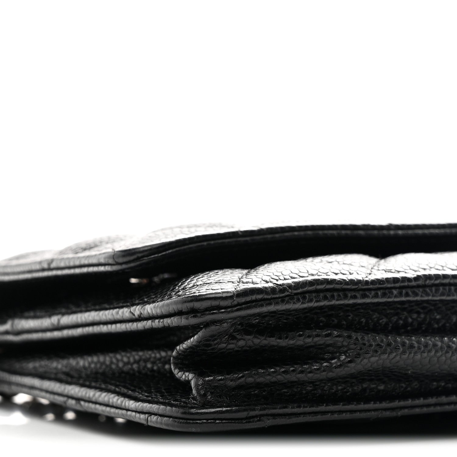 Chanel Caviar Quilted Wallet on Chain WOC Black 10 of 12