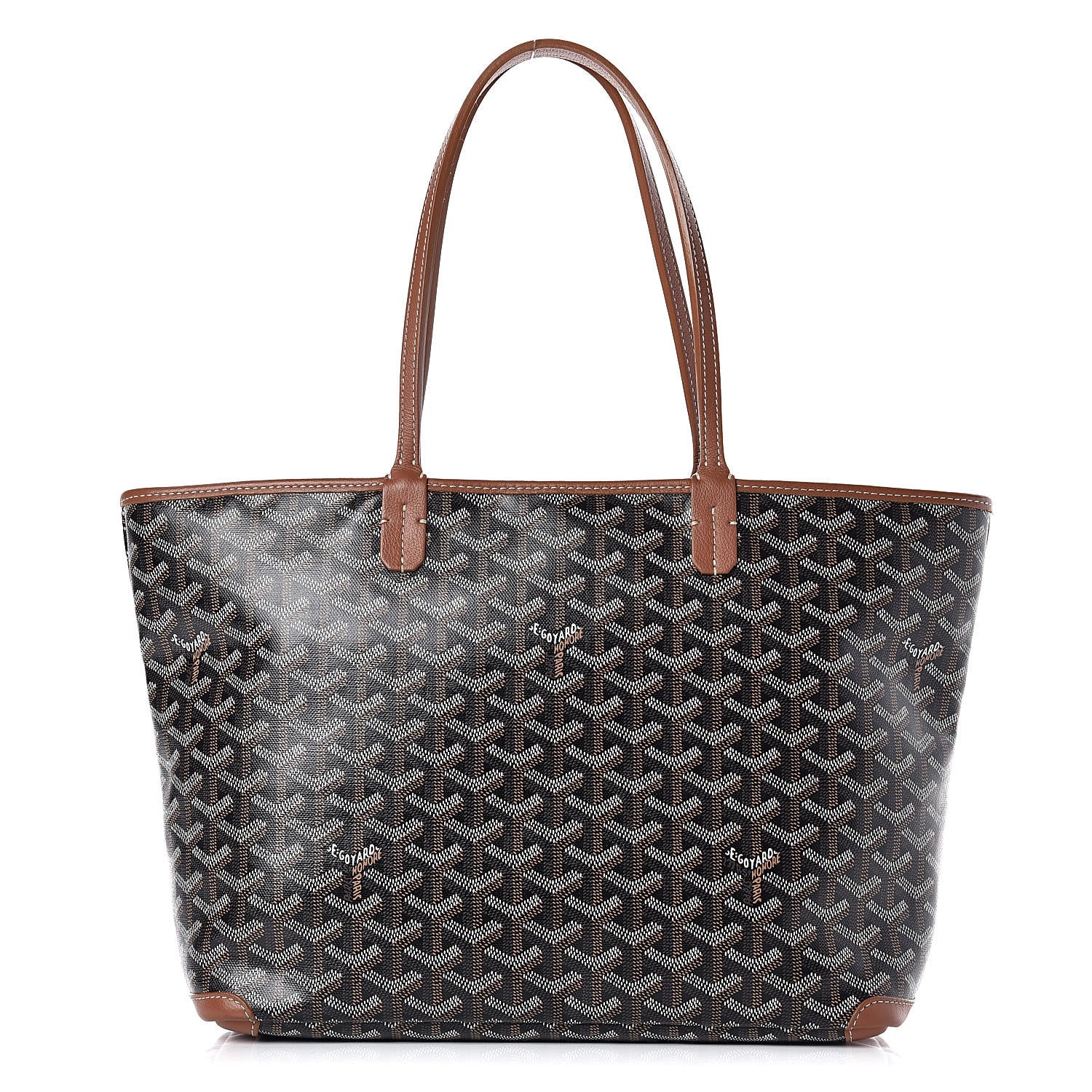Goyard Goyardine Artois PM Black Gold 1 of 10