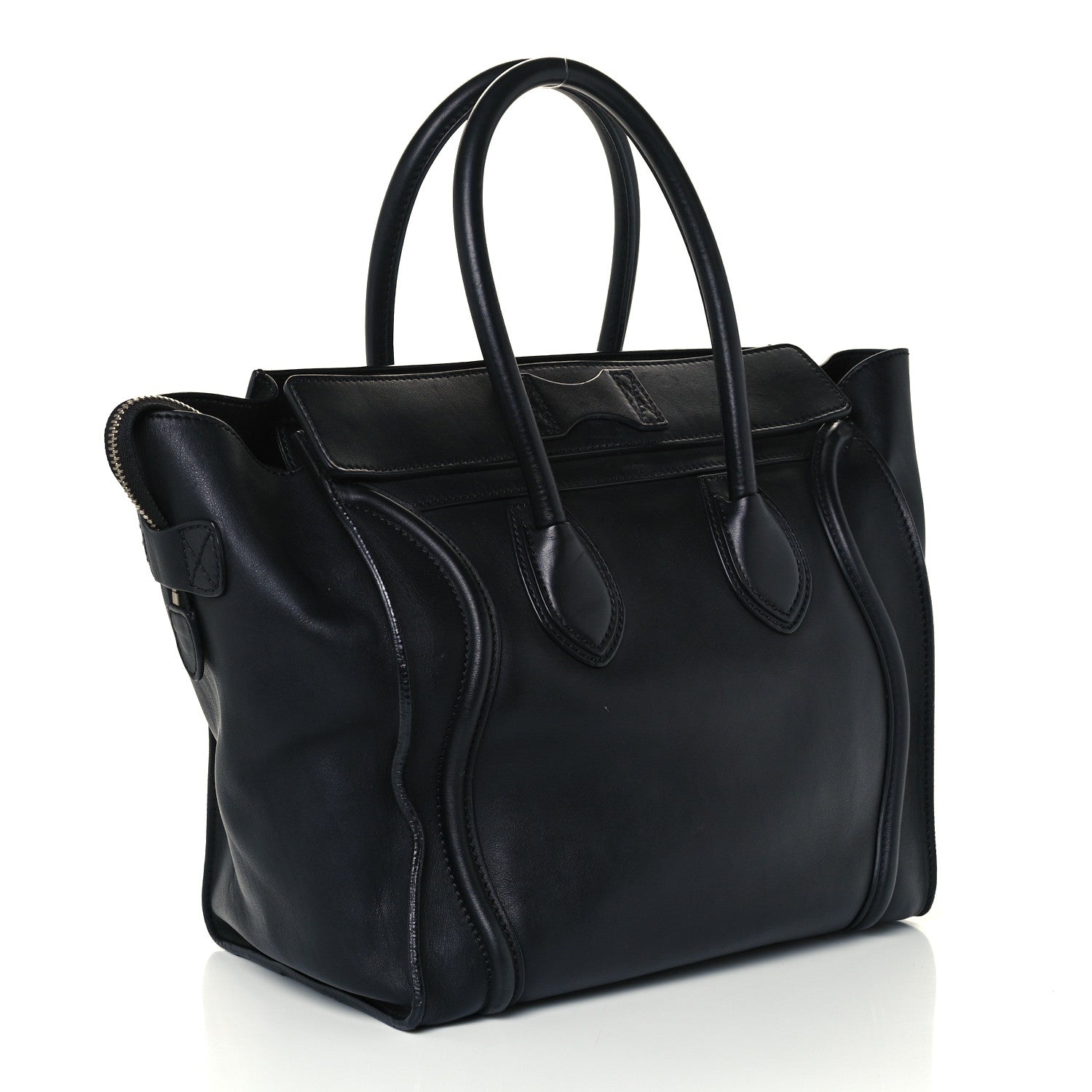 Celine Smooth Calfskin Mini Luggage Black 3 of 11
