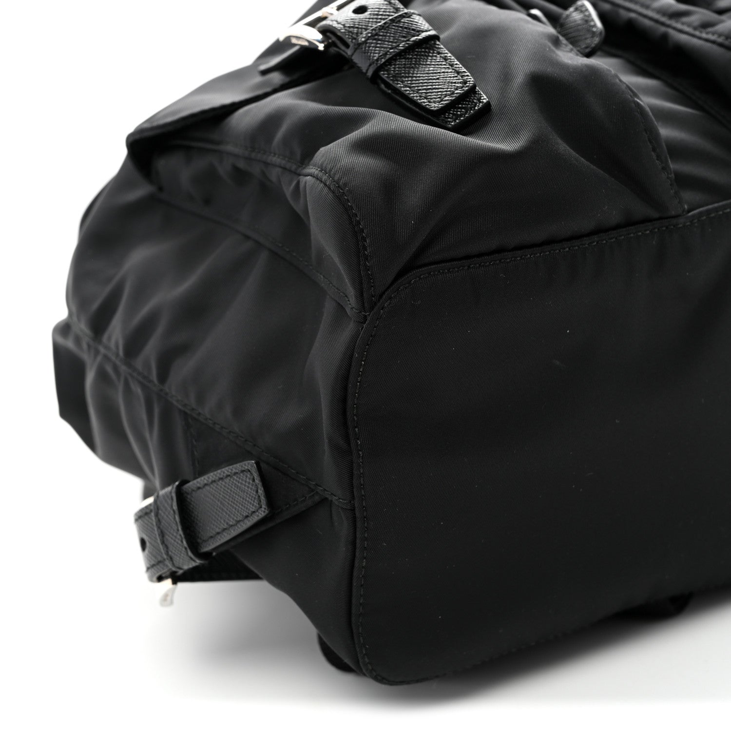 Prada Re-Nylon Saffiano Small Backpack Black 8 of 9