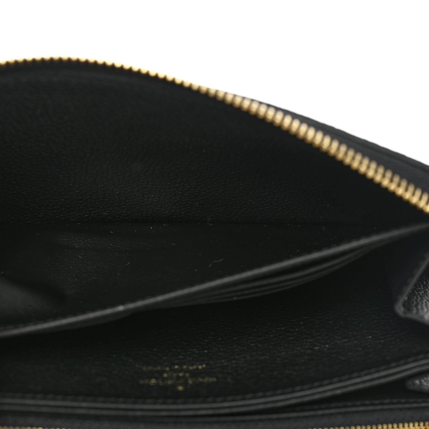 Empreinte Monogram Giant Zippy Wallet Black Beige