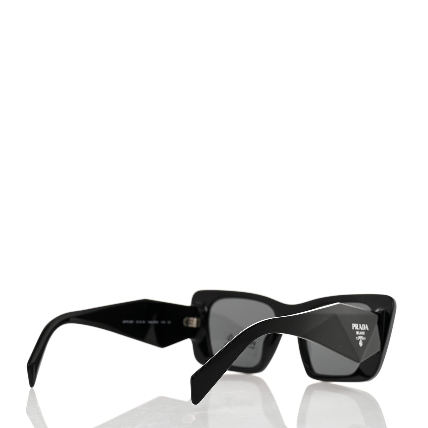 Acetate Symbole Sunglasses SPR 08Y Black