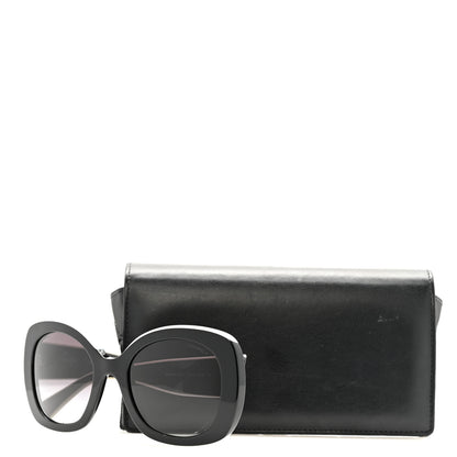 Chanel Acetate Sunglasses 71414 Black White 8 of 8