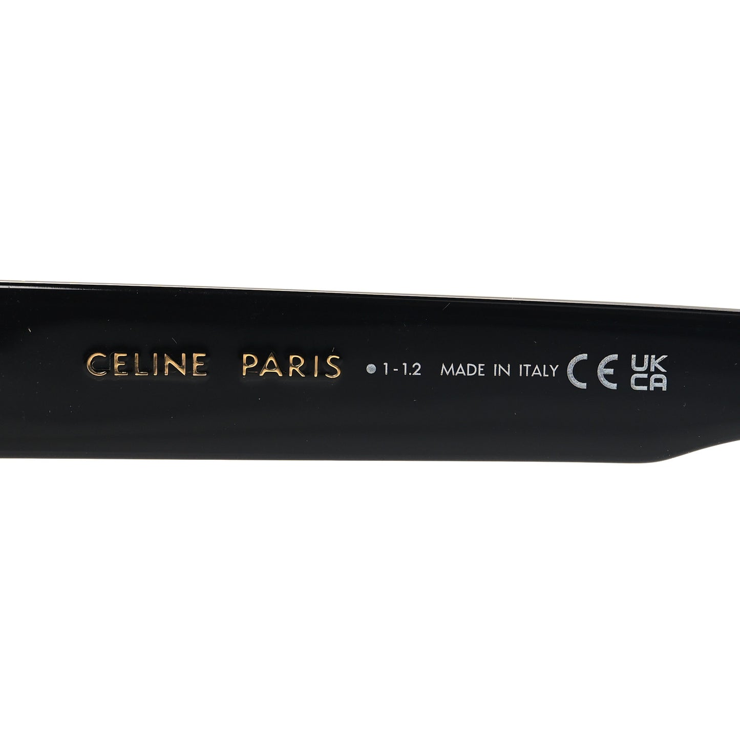 Acetate Square Sunglasses CL401301 Black