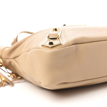 Balenciaga Shiny Goatskin Gold Metallic Edge Hardware Town Beige Sahara 6 of 10