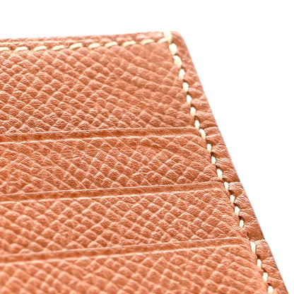 Hermes Epsom MC2 Copernic Compact Colorblock Wallet Gold 10 of 10