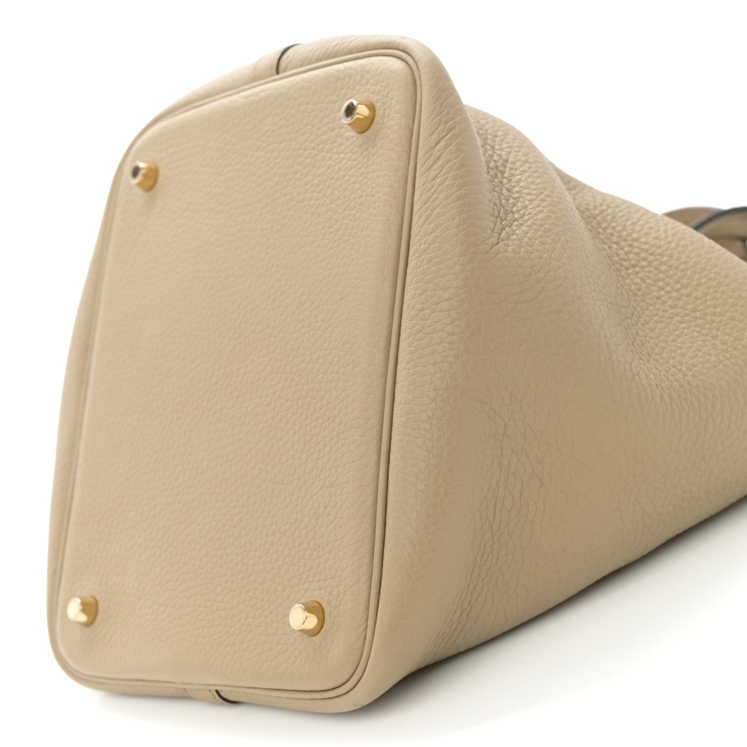 Hermes Taurillon Clemence Picotin Lock 22 MM Beige Marfa 10 of 10