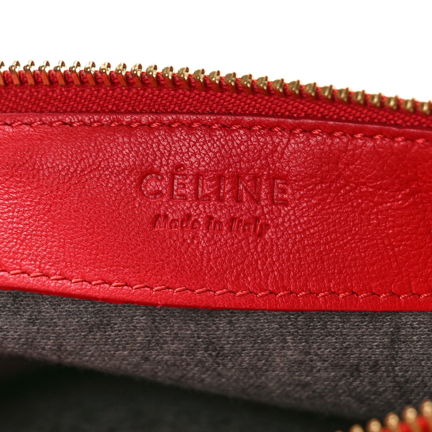 Lambskin Small Trio Crossbody Bag Red