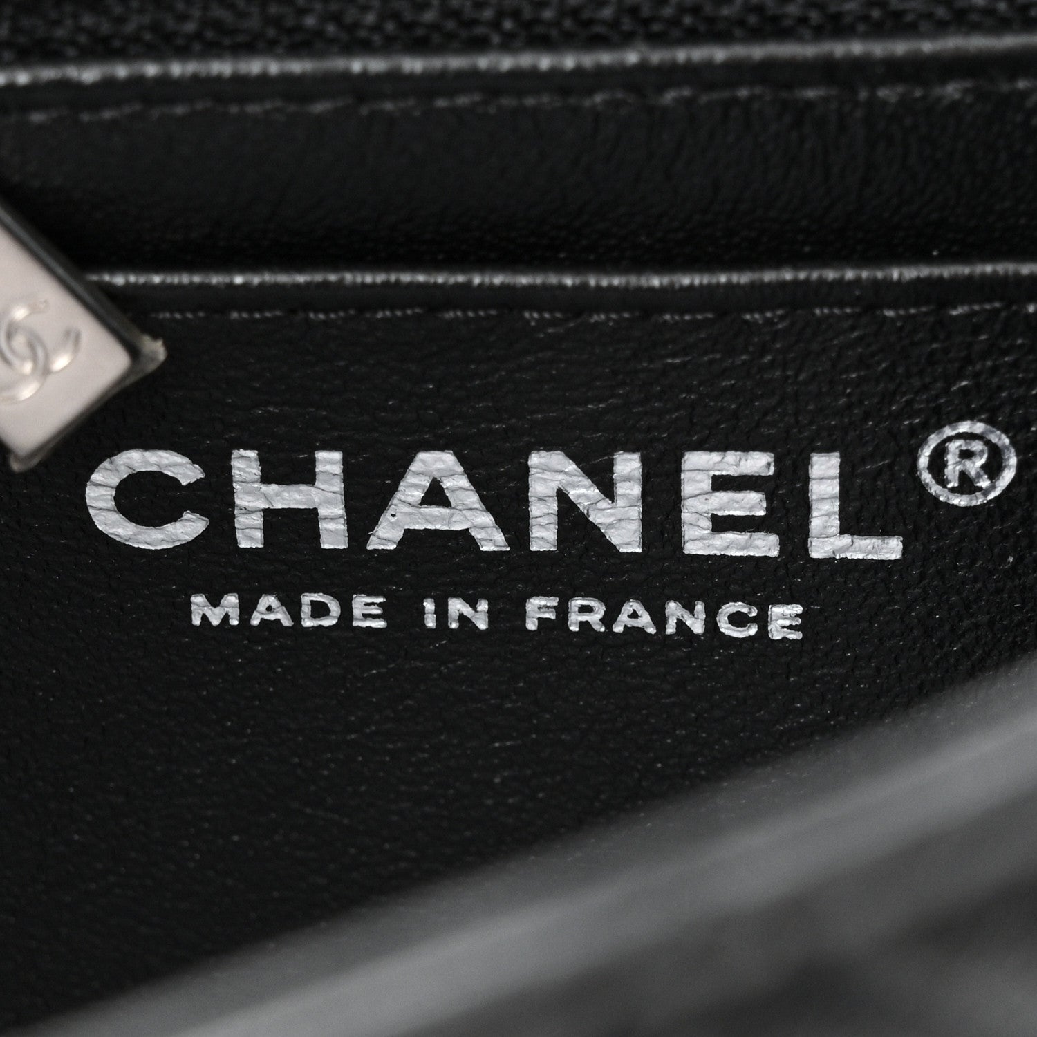 Chanel Lambskin Quilted Mini Rectangular Flap Black 6 of 11