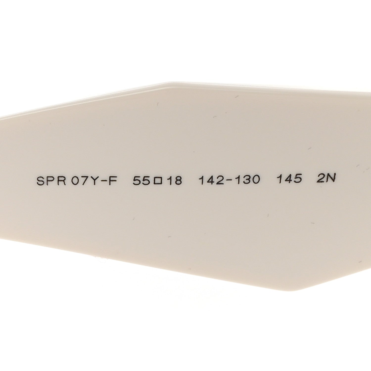Prada Acetate Symbole Sunglasses SPR 07Y-F White 5 of 8