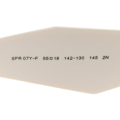 Prada Acetate Symbole Sunglasses SPR 07Y-F White 5 of 8
