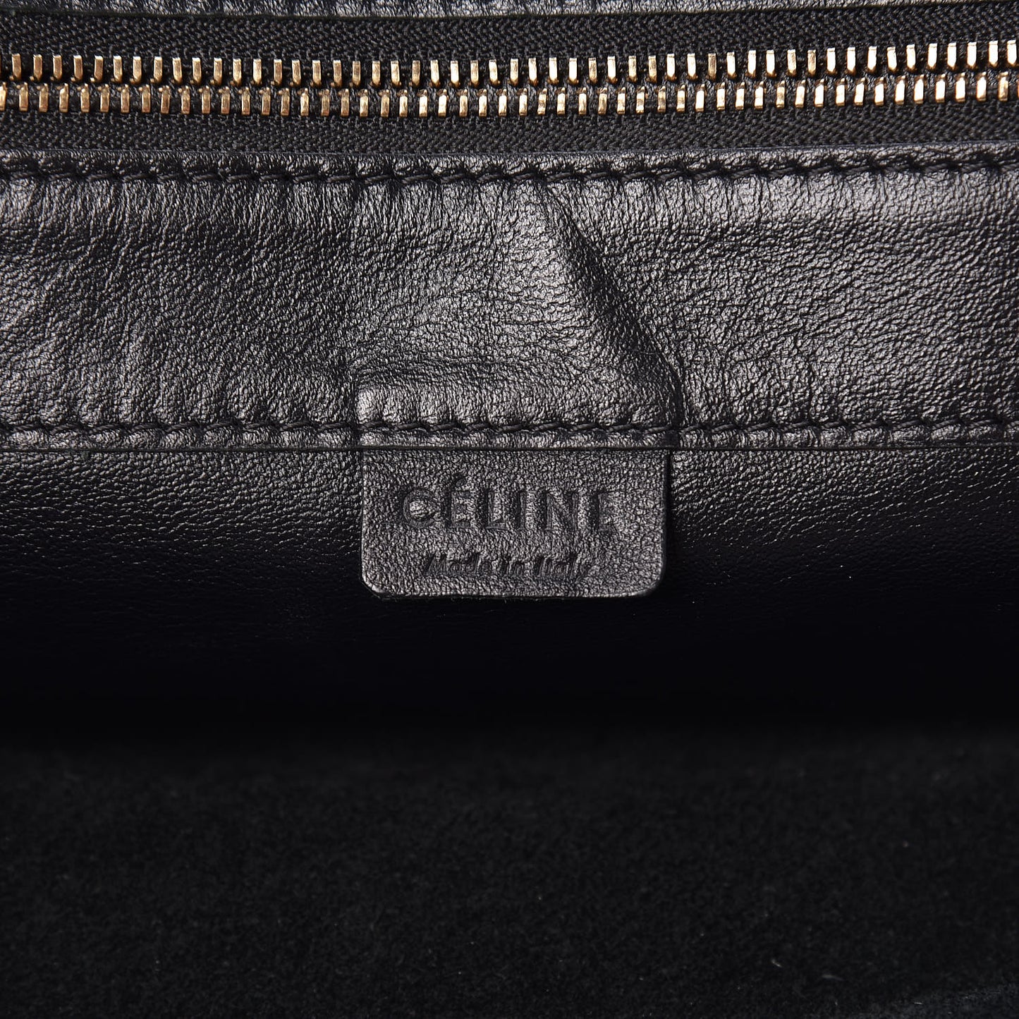 Smooth Lambskin Vertical Cabas Black