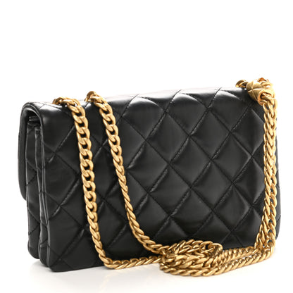 Chanel Lambskin Quilted Small Pillow Crush Flap Black 3 of 11