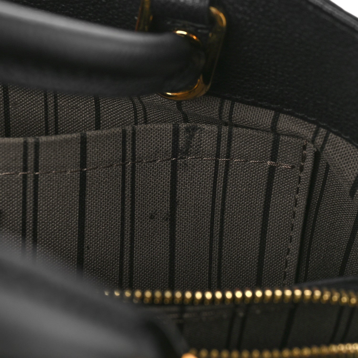 Louis Vuitton Empreinte Montaigne MM Black 11 of 12