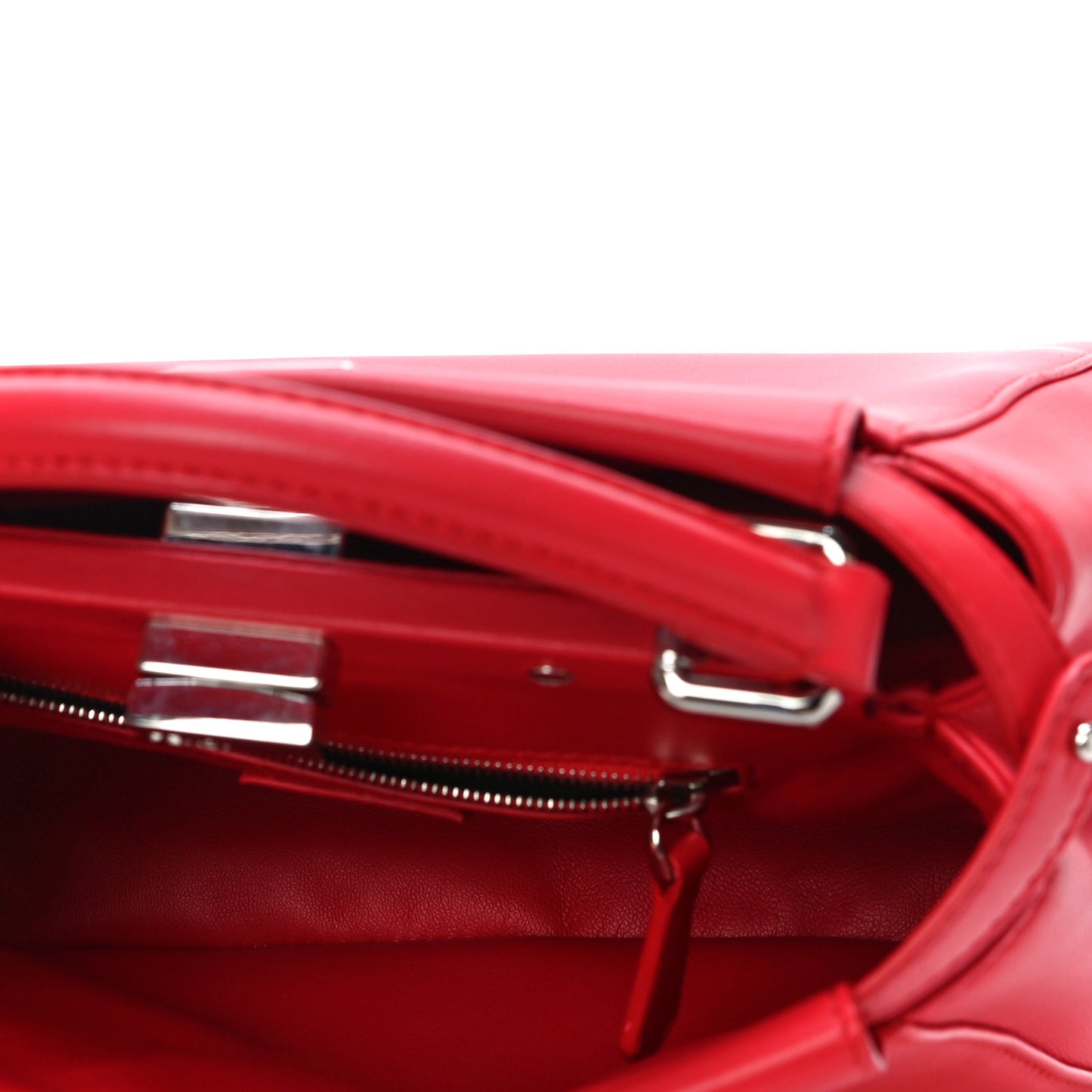 Nappa Mini Peekaboo Iconic Satchel Fiamma