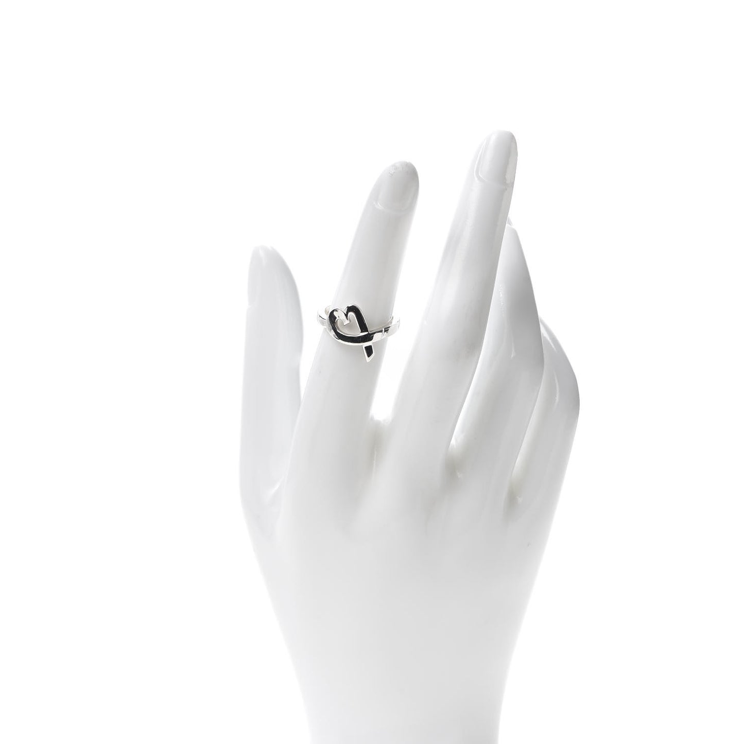 Sterling Silver Paloma Picasso Loving Heart Ring 50 5.5