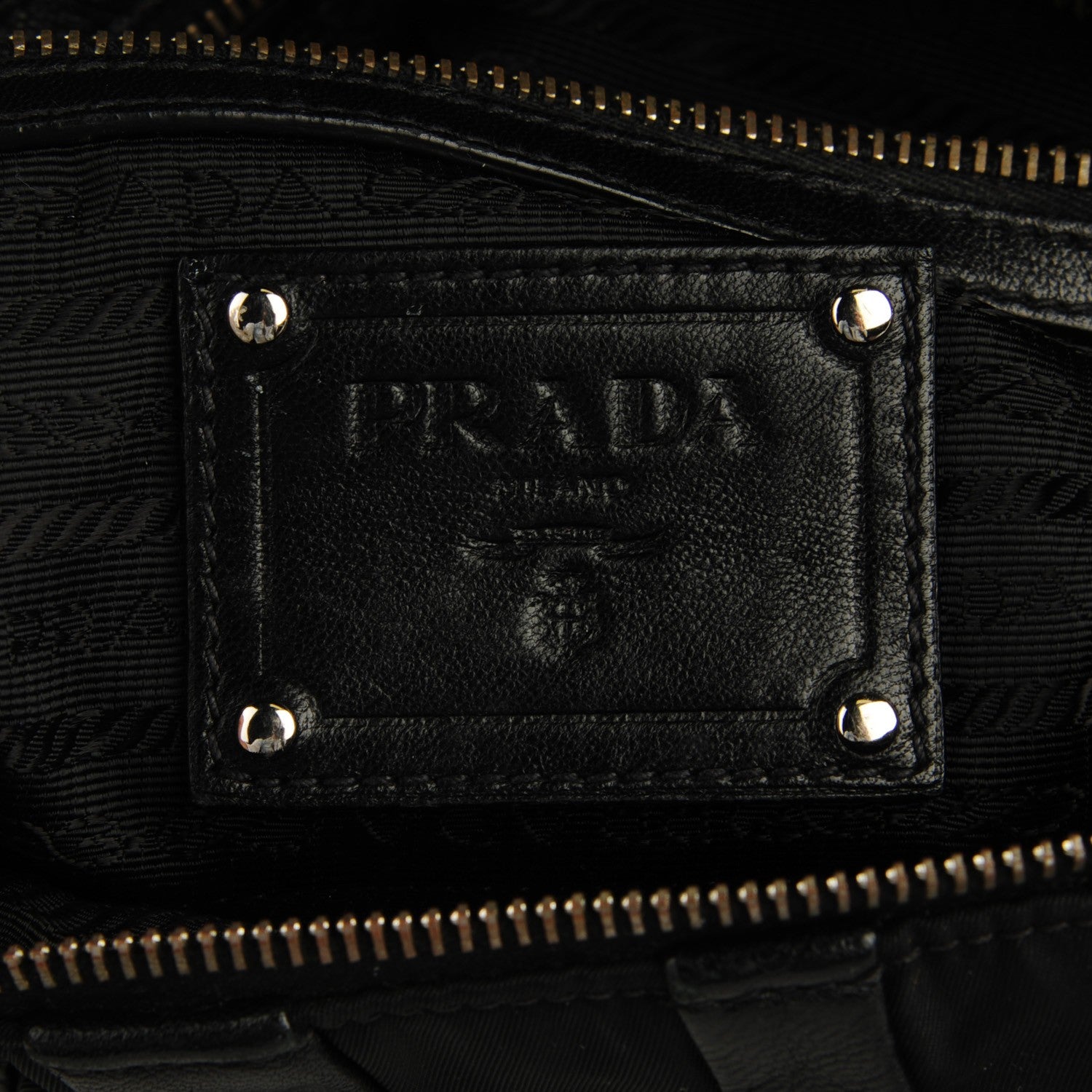 Prada Tessuto Nappa Mordore Tote Nero Black 6 of 8