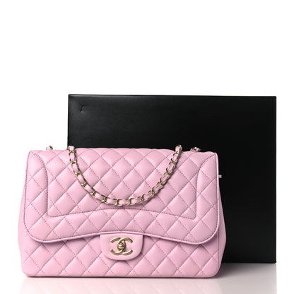 Chanel Lambskin Quilted Medium Mademoiselle Chic Flap Pink 10 of 10