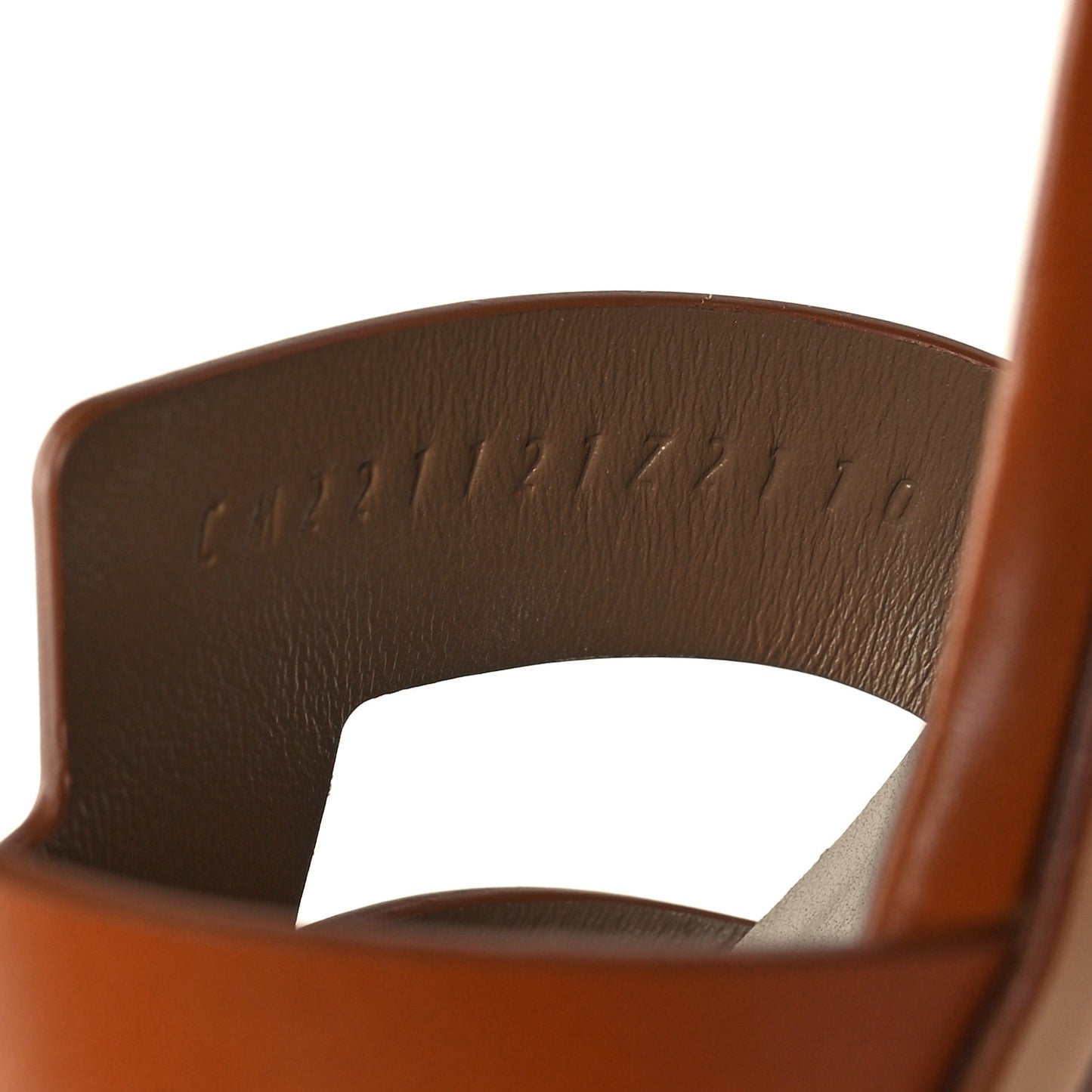 Calfskin Encens 50 Sandals 38 Naturel