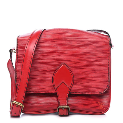Louis Vuitton Epi Cartouchiere 22 Red 1 of 5