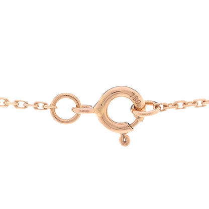 Louis Vuitton 18K Pink Gold Diamond Mother of Pearl Color Blossom BB Star Pendant Necklace 5 of 6