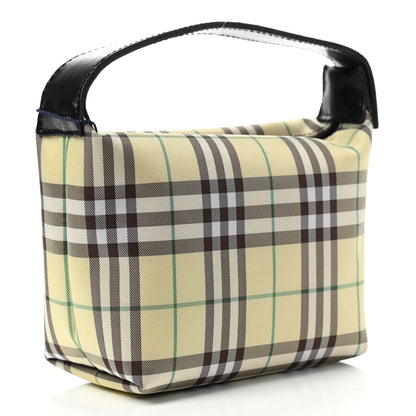 Burberry House Check Hand Bag Green Multicolor 2 of 5