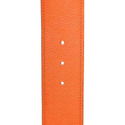 Hermes Epsom 42mm Constance 2 H Belt 100 Gold Orange 4 of 5