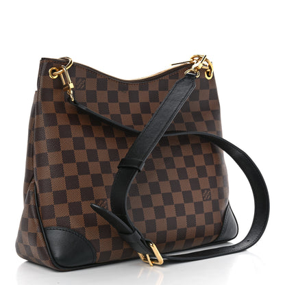 Louis Vuitton Damier Ebene Odeon MM Black 2 of 11