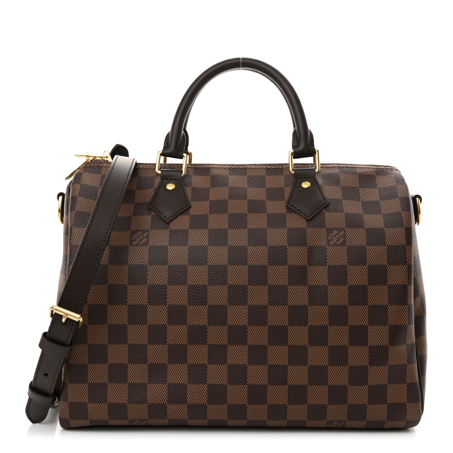 Louis Vuitton Damier Ebene Speedy Bandouliere 30 1 of 9