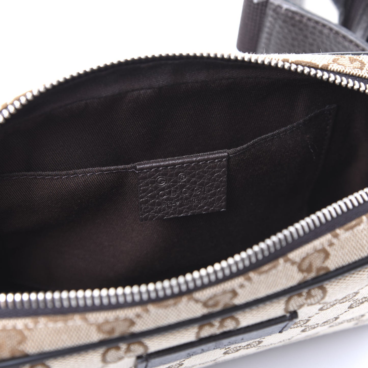Monogram Belt Bag Dark Brown